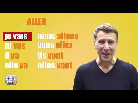 verbe aller au présent conjugaison en français facile