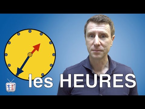 Dire/demander l&#039;heure - Apprendre les heures en français