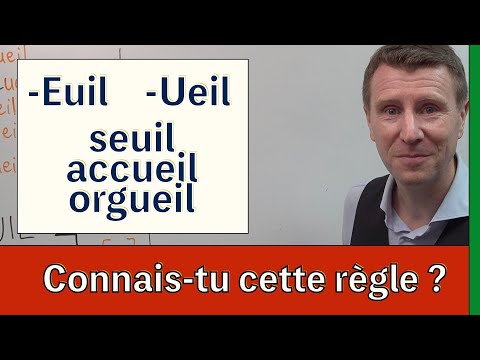 accUeil ou accEuil - Apprendre le français - orthographe