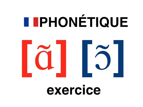 Exercice de prononciation française : différence on an