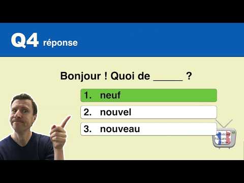 nouveau nouvel neuf quiz