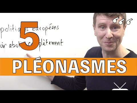 Pléonasmes et redondances courants en français (Niveau avancé B2/C1)