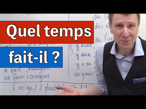 Météo FLE comment parler du temps qu&#039;il fait
