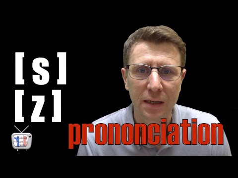 french pronunciation opposition s : z