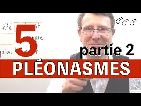 Pléonasmes courants en français partie 2 - Niveau avancé C1