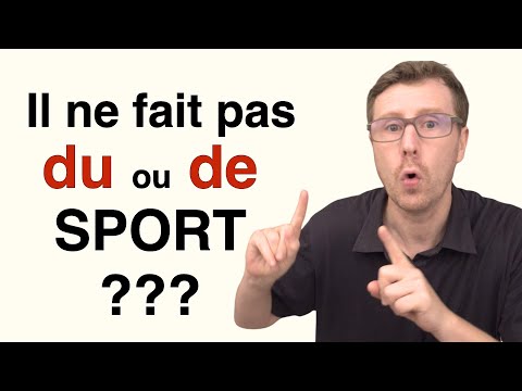 négation : faire du ou faire