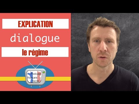 Apprendre le français explication dialogue FLE : FAIRE UN RÉGIME