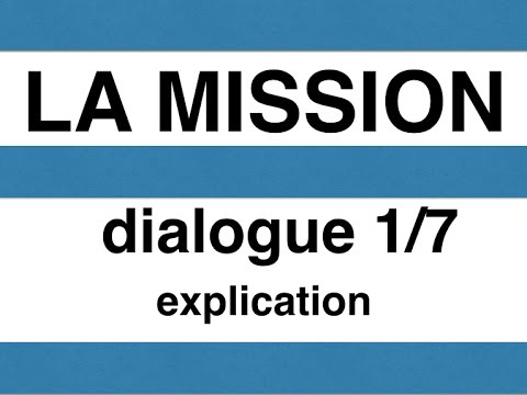 podcast français facile - APPRENDRE LE FRANÇAIS - la mission