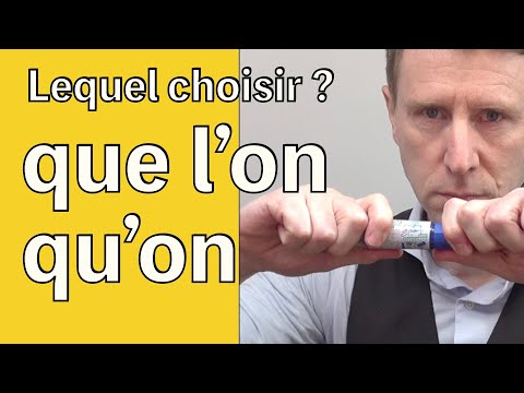 QU’ON ou QUE L’ON ?