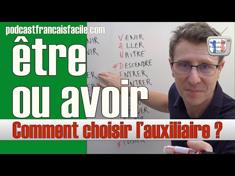 être ou avoir au passé composé - niveau B1/B2