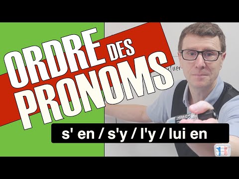 deux pronoms dans la même phrase