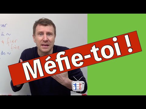 VOCABULAIRE SE FIER et ses dérivés - podcast français facile
