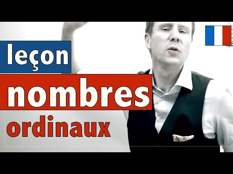 nombres ordinaux leçon en français facile ordinal:cardinal