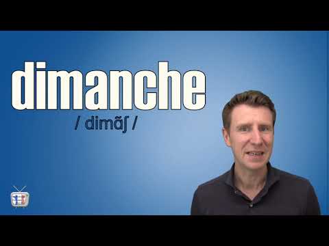 Les jours de la semaine leçon 5 en français facile