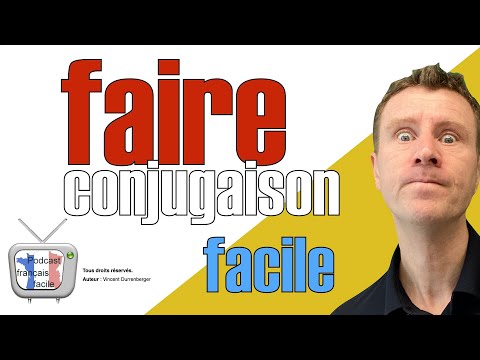 VERBE faire 🇫🇷 au présent - apprendre le français