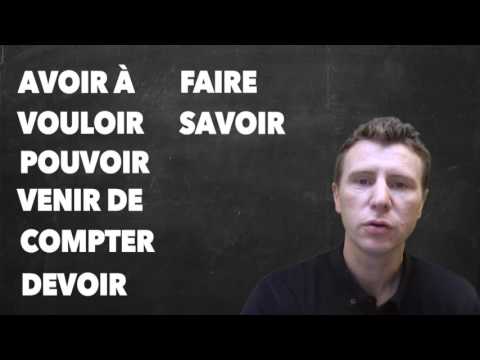 APPRENDRE LE FRANÇAIS EXPLICATION AUXILIAIRES MODAUX
