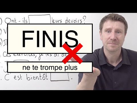 fini comment écrire finis