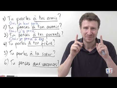 pronoms y lui leur eux en français