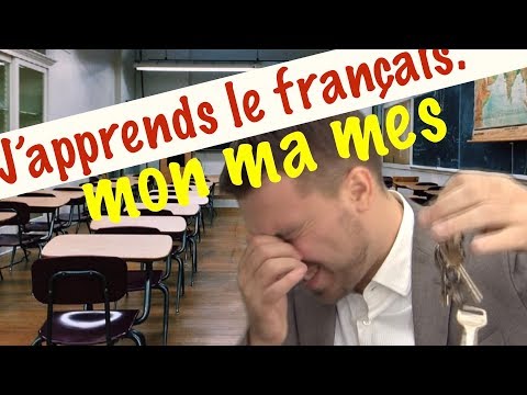 Capsule en français : c&#039;est MON sac ! (mon, ma, mes)