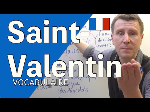 Saint Valentin vocabulaire FLE