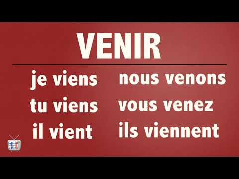 french conjugation verbs - Common French Verbs with Conjugation