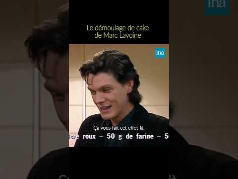 Quand Marc Lavoine démoule un cake 🤣 #INA #shorts