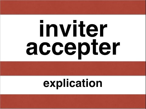 Apprendre le français : explication dialogue Inviter - podcastfrancaisfacile com