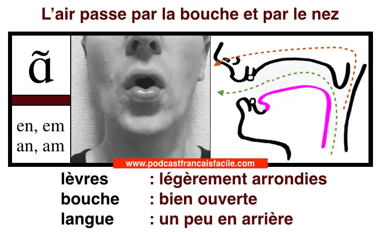 pronunciation nasale francais