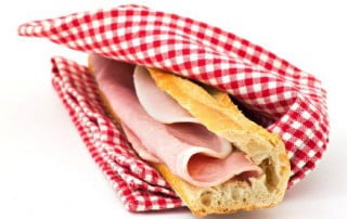 Un sandwich jambon-beurre