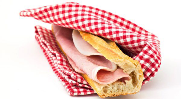 Un sandwich jambon-beurre