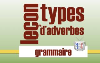 type d'adverbe