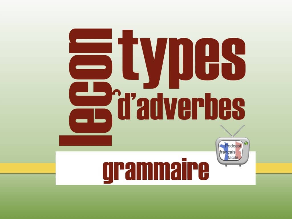 type d'adverbe