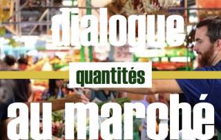 dialogue au marche