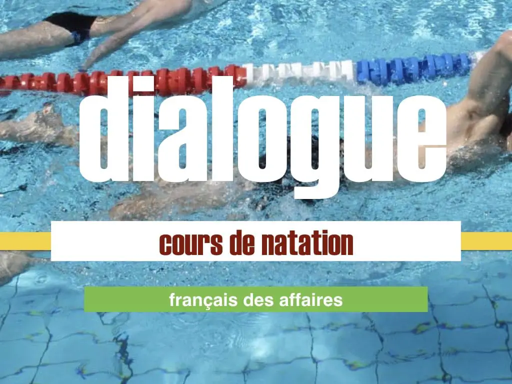 cours de natation