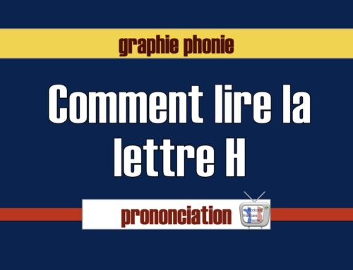 Lire la lettre H