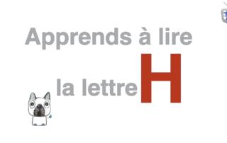 Lire la lettre H