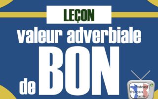 bon valeur adverbiale