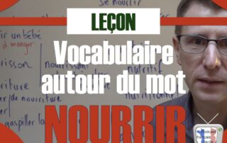 vocabulaire nourrir