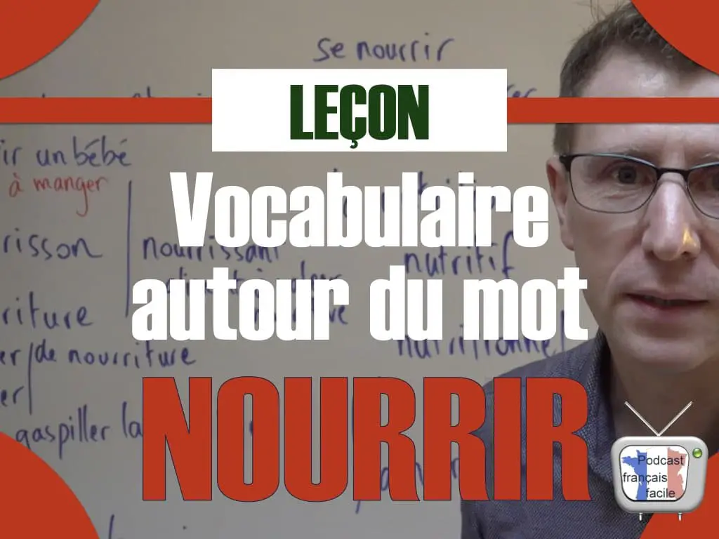 vocabulaire nourrir