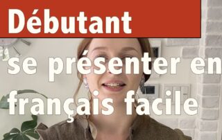 se presenter en francais