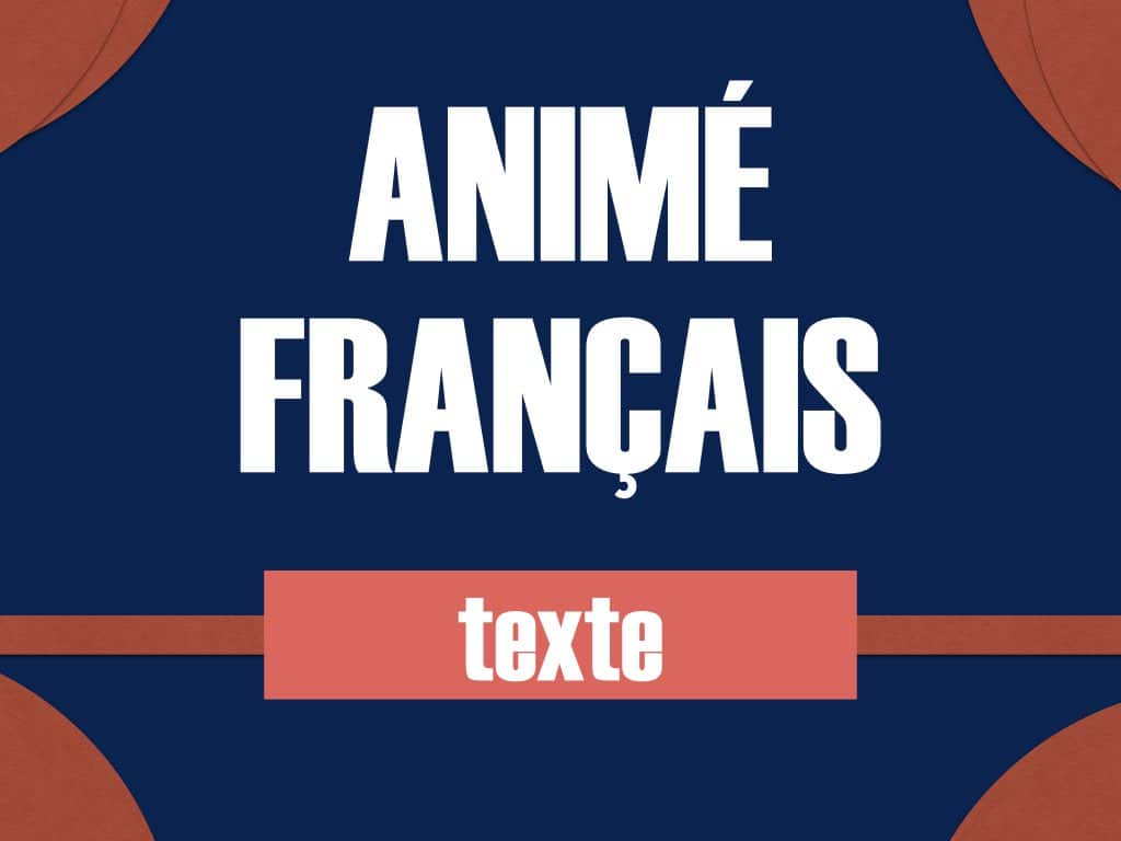 animés français