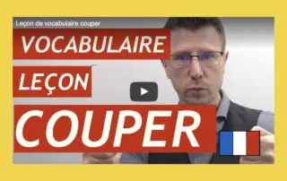 vocabulaire couper