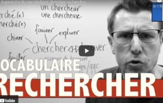 rechercher vocabulaire