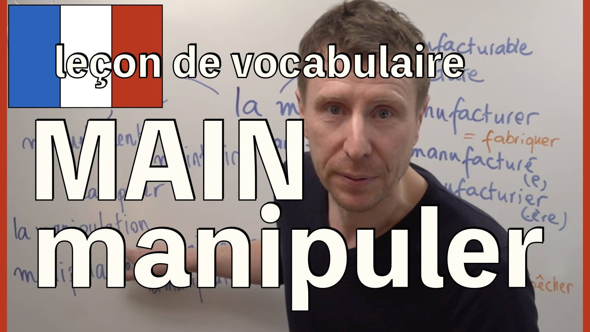 vocabulaire - main