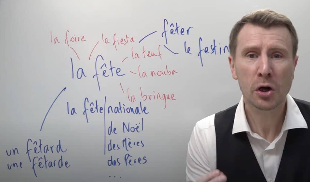 vocabulaire fête 