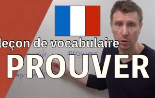 vocabulaire prouver