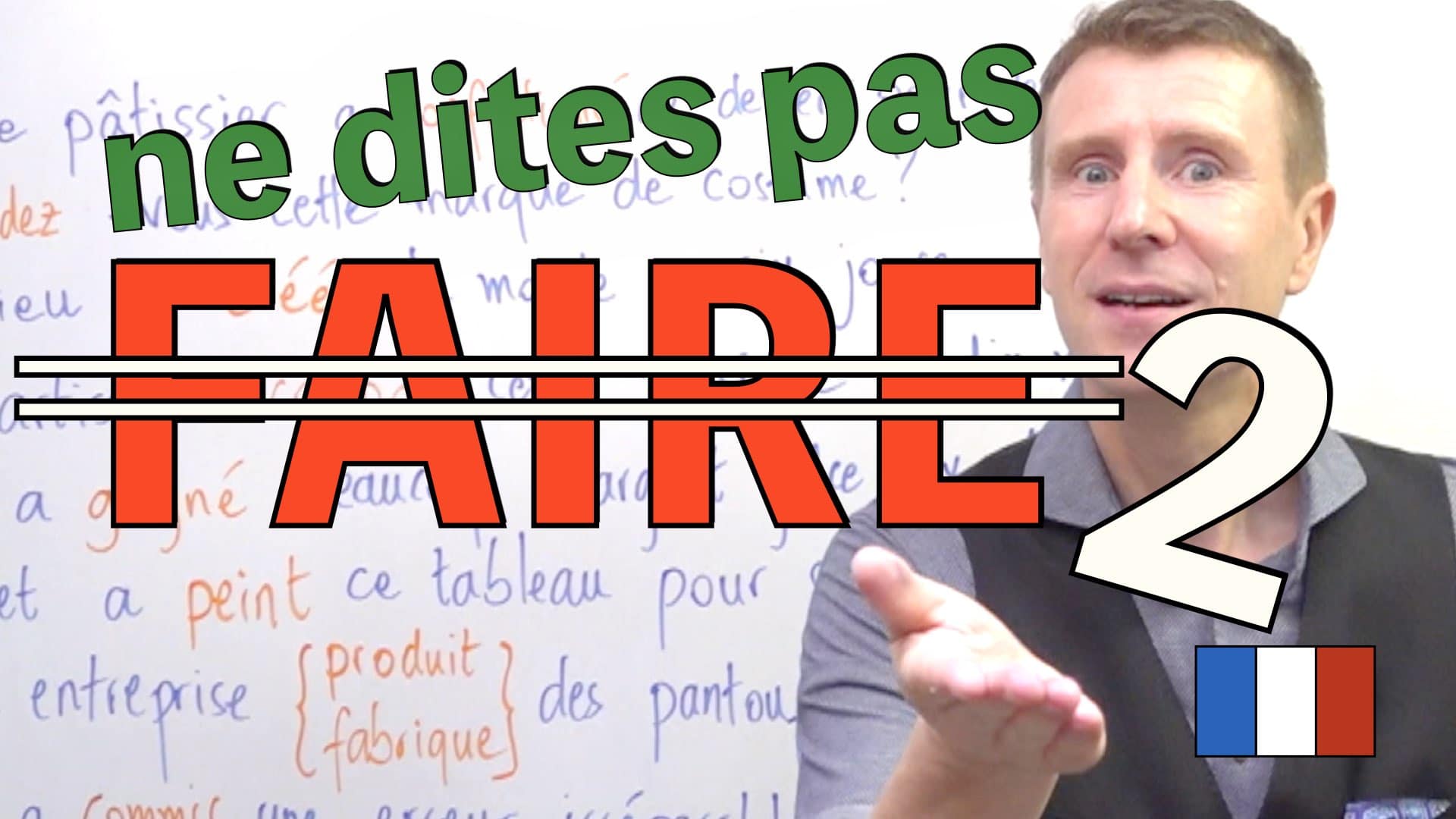 Synonymes du verbe faire