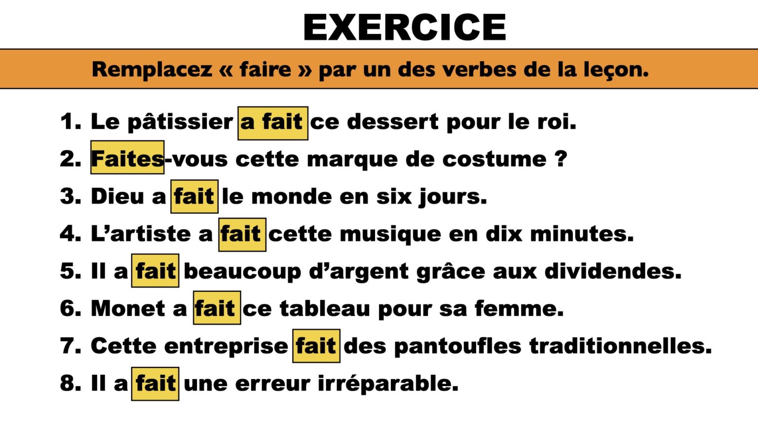 Synonymes du verbe faire partie 2 DELF B2 Leçon en français facile