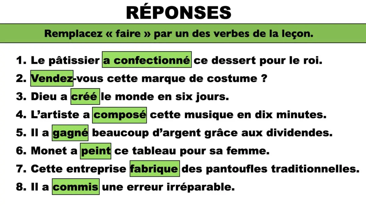 Synonymes du verbe faire partie 2 DELF B2 Leçon en français facile