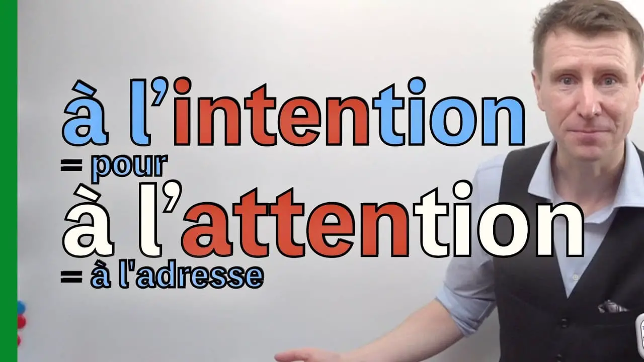 attention intention différence